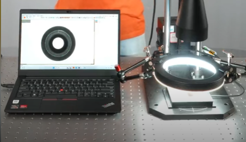 【光學知識】如何快速準確的測量錐孔型通孔零件！